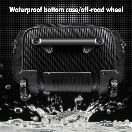 JANUS Golf Travel Bags,Golf Travel Bags for Airlines with Wheels,Head ABS Plastic case,Travel Golf Bag,Golf Bag Travel case,Hard case Golf Travel Bag