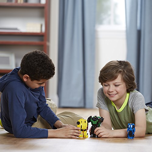 Transformers Toys Autobot Team Combiner Pack - 4 Figure Gift Set – Combine into a Super Robot - Age 6 and Up - 8.5 inch (Amazon Exclusive)