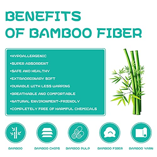 Touchat Hooded Baby Towels, Ultra Soft and Hypoallergenic Baby Bath Towels with Hood for Toddler Infant Newborn, Large and Absorbent Toddler Towels for Baby Boy Girl (Bear, 35.1''x35.1'')