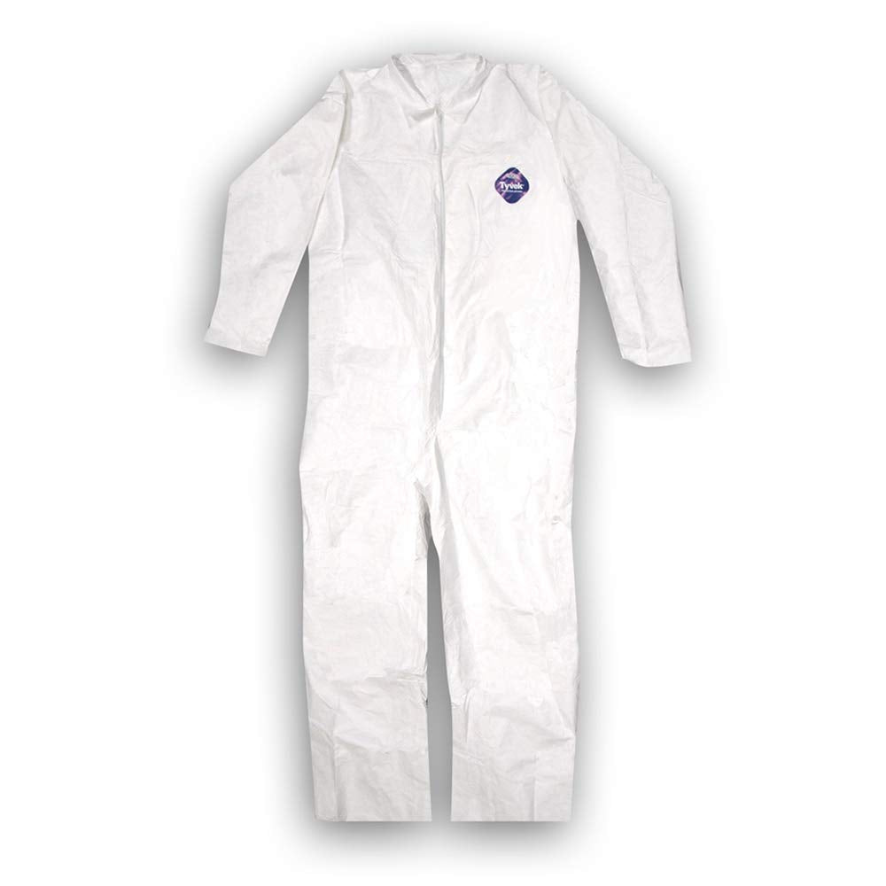 Trimaco DuPont Tyvek Painter's Heavy-Duty Coveralls, White, X-Large,14123