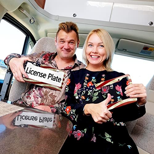 License Plate Frame Silver License Plate Frame Licence Plate Covers Car Accessories License Plate Holder