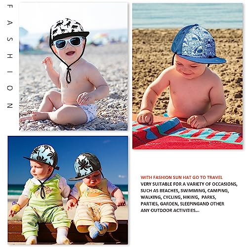 Kids Baseball Hat Visor, Toddler Boy Girl Sun Protection Hat Cotton Hats,Sun Hat for Baby Little Girls Boys Children (2-5 Years
