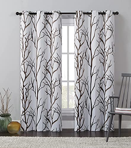 VCNY Home - Blackout Curtains, Window Treatment with Grommet Top, Nature Home Decor (Kingdom Beige, 40" x 63")