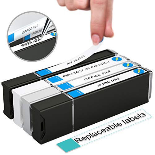 MEINAMI 64GB USB3.0 USB Flash Drive with Writable Label USB Thumb Drive with Sticker Memory Stick with Tag,3 Pack