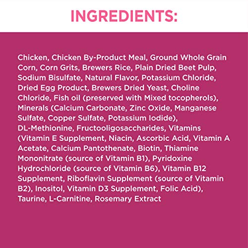 IAMS Proactive Health Adult Urinary Tract Health Dry Cat Food with Chicken, 3.5 lb. Bag