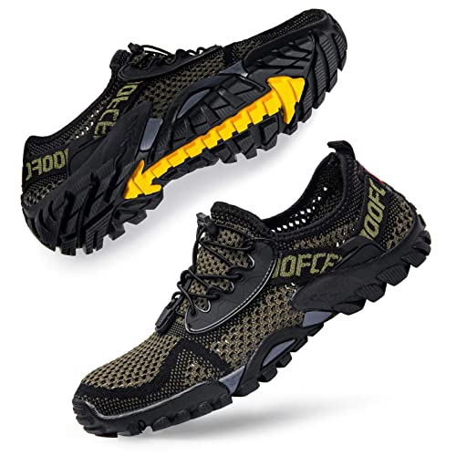 SOBASO Women Water Hiking Shoes Slip On Beach Swim Barefoot Shoes for River Sports Surf Boating Sailing