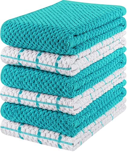 Utopia Towels - Kitchen Towels 12 Pack, 15 x 25 Inches, 100% Ring Spun Cotton Super Soft and Absorbent Linen Dish, Tea and Bar Towels Set, Yellow