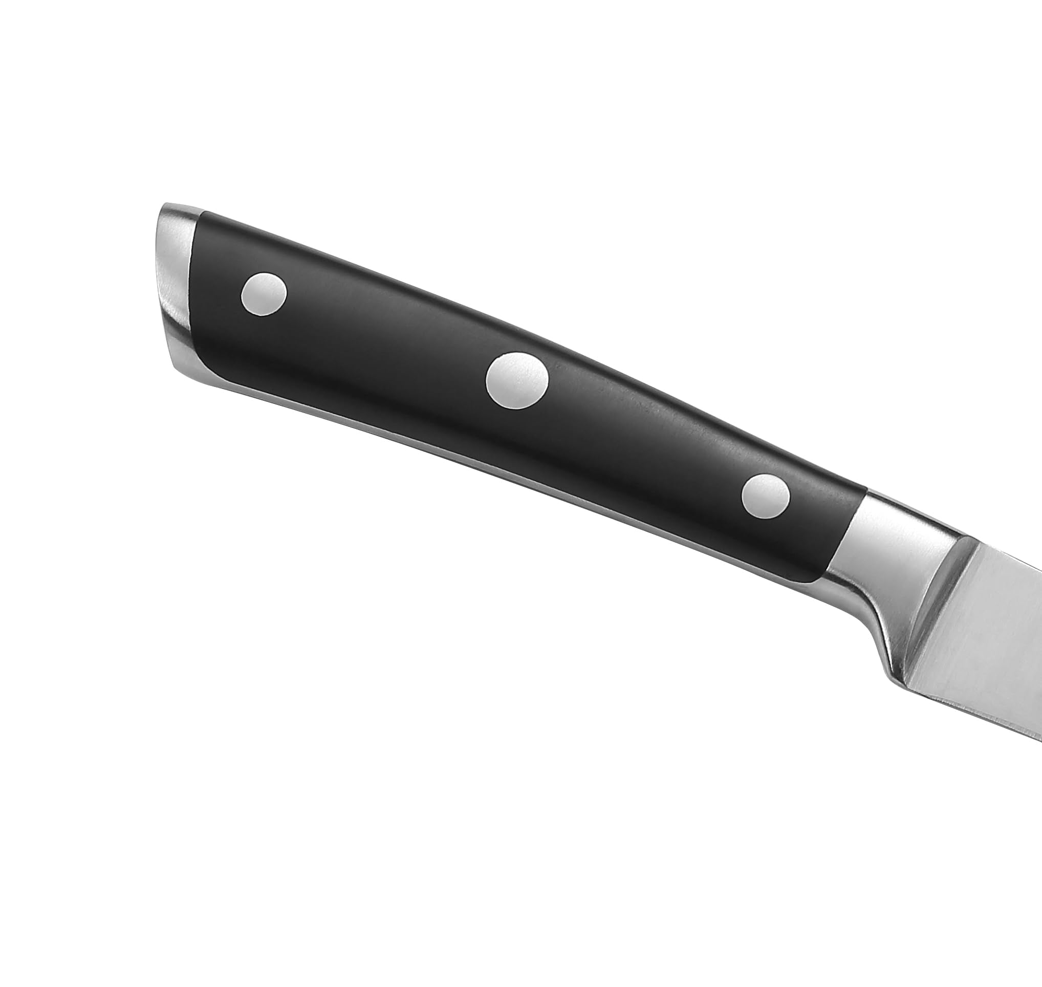 PAUDIN Utility Knife, Switzer Chefs Knife 5 Inch, Ultra Sharp High Carbon Stainless Steel Paring Knife, Multipurpose Kitchen Knife for Fruit and Vegetable Cutting with ABS Handle, Premium Gift Box