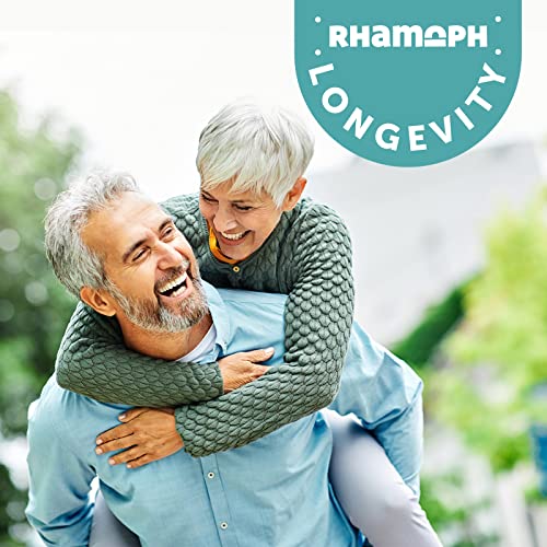 Rhamoph Liposomal NAD+ 800 mg with Trans-Resveratrol 300 mg, Max Absorption, Actual NAD+ Boosting Supplement for Healthy Aging, Cellular Energy, DNA Repair, Longevity - 60 Softgels