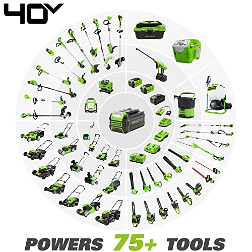 Greenworks 40V 300W Cordless Power Inverter with 4.0Ah 40V battery