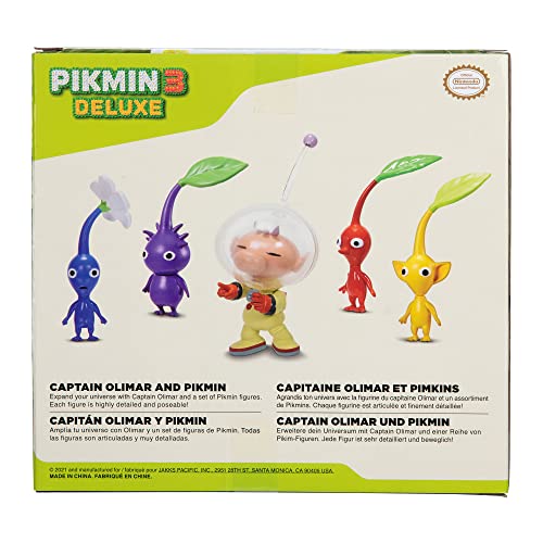 Nintendo Super Mario Captain Olimar & Pikmin Set – Includes 11 Figures