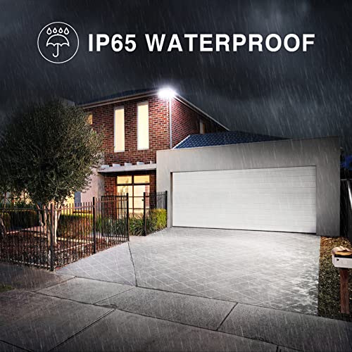 Onforu 100W LED Security Light, 9000LM Outdoor Indoor Flood Light Switch Controlled, IP65 Waterproof LED Exterior Floodlight, 6500K White Wall Mount Security Light for Garden,Garage,Yard,Eave
