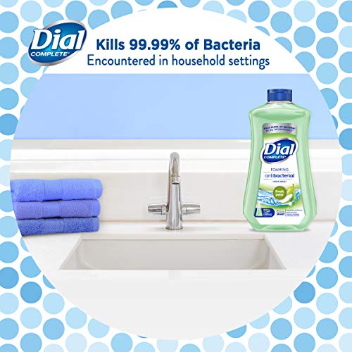 Dial Complete Antibacterial Foaming Hand Soap Refill, Fresh Pear, 32 fl oz