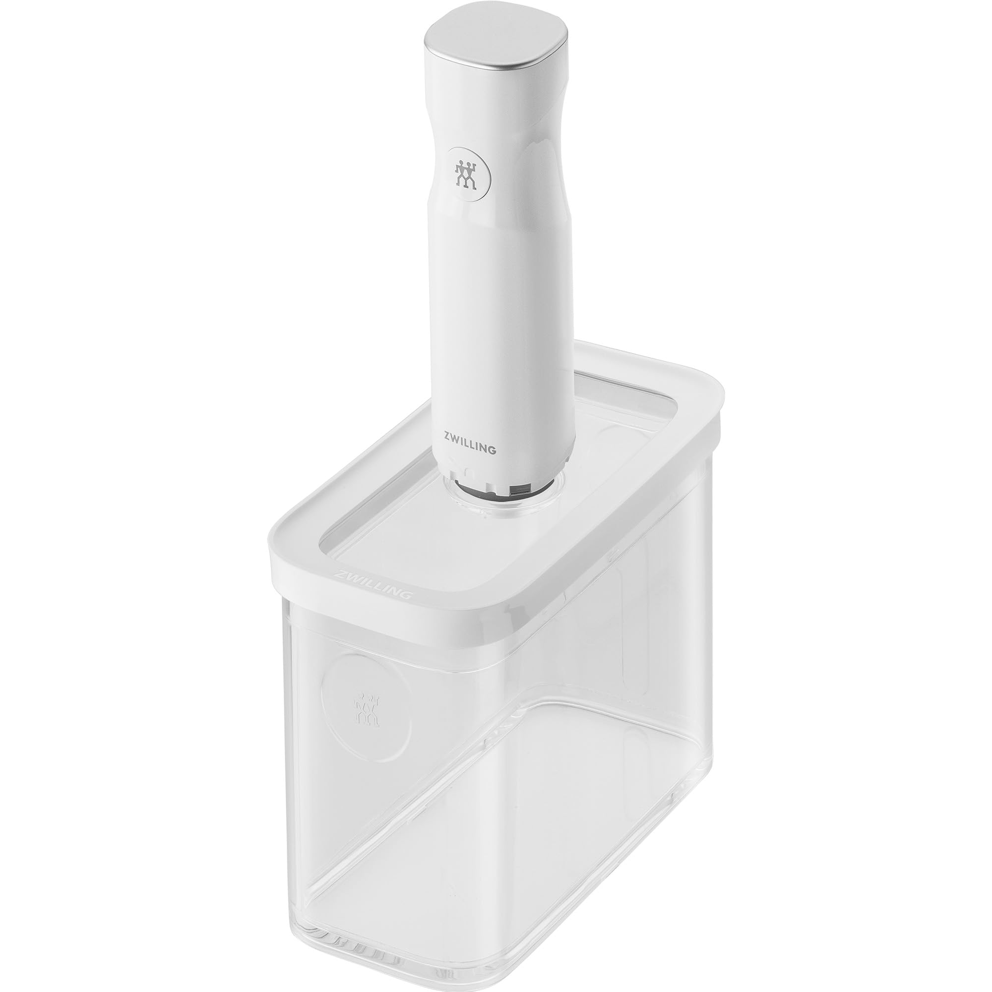 ZWILLING Fresh & Save Cube Boxes, Plastic, Airtight Dry Food Storage Container, Medium Tall Cube, 2M Container, 1.9-qt