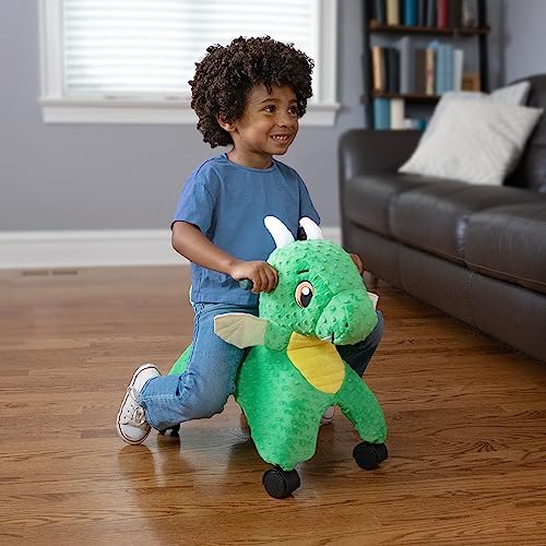 Toddler Toys 2-3, Baby Toys for Kids, One Year Old Girl Birthday Gifts and 1 Year Old Boy Gifts, Radio Flyer Jade The Magical Touch Dragon, for Ages 1-3, Green