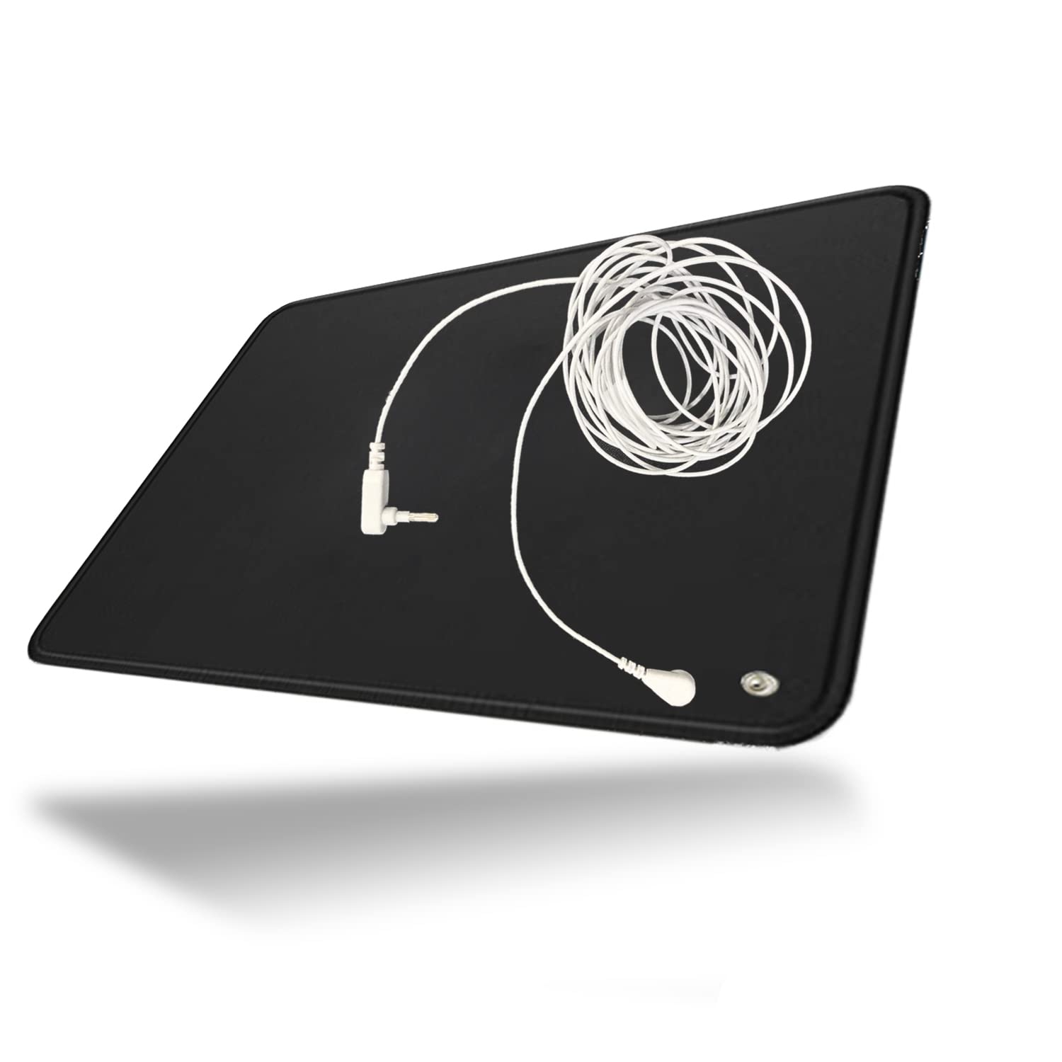Grounding Mat for Working, Grounding Mouse Mat Reduce Stress, Grounding Mouse Pad for Health and Better Sleep 9.8”*11.8”