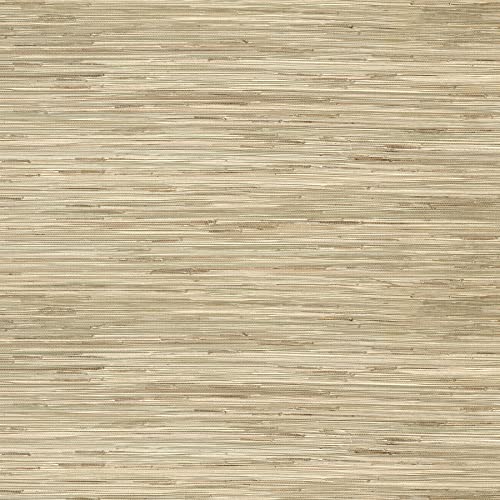 Brewster 282-65621 Bataan Grasscloth Wallpaper, Tan
