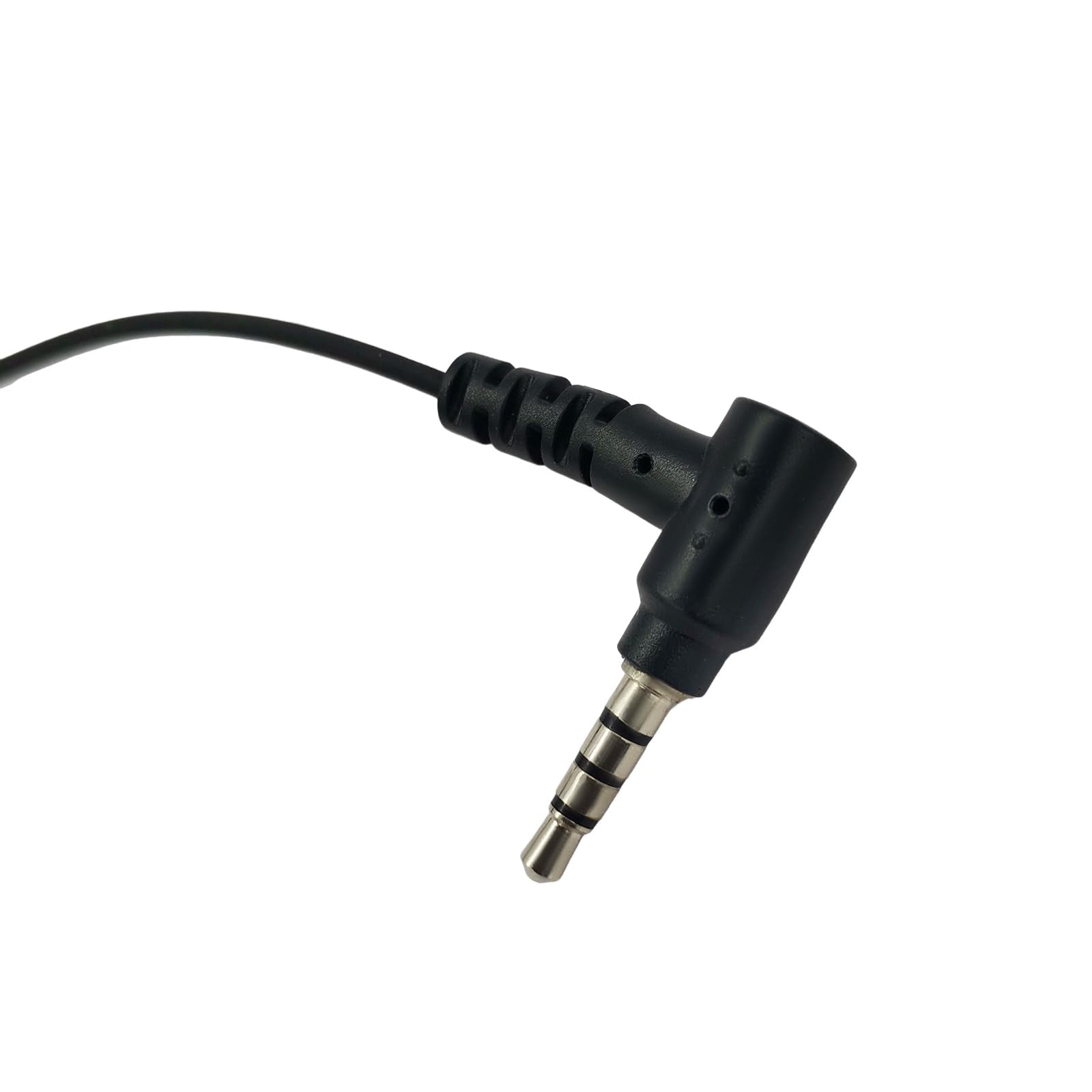 stdgove 3.5mm Wired Earpiece Coach Sideline Football Headset Referee Coaching Headphone with Boom Open Mic Microphone Intercom Commnication Earphone Coms Ear Piece for Ejeas v4 v6 pro(G Shape)