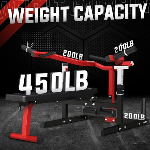 GMWD Chest Press Machine, 1250LBS Bench Press Machine with Independent Converging Arms, Adjustable Flat Incline Bench for Chest, AB Workouts, Shoulder Home Gym Equipment, Black