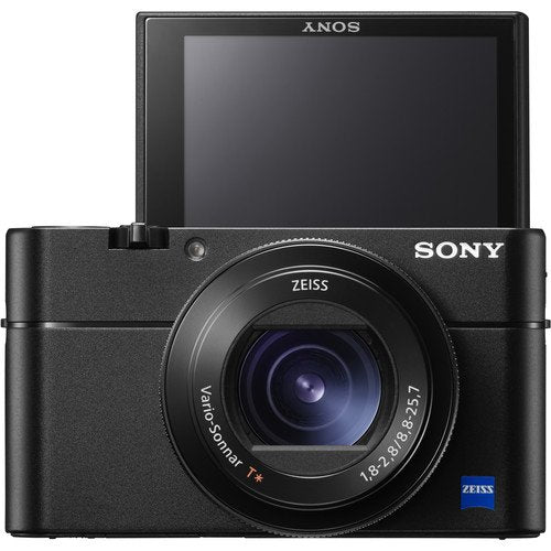 Sony Cyber-Shot DSC-RX100 V 20.1 MP Digital Still Camera with 3" OLED, flip Screen, WiFi, and 1” Sensor DSCRX100M5/B