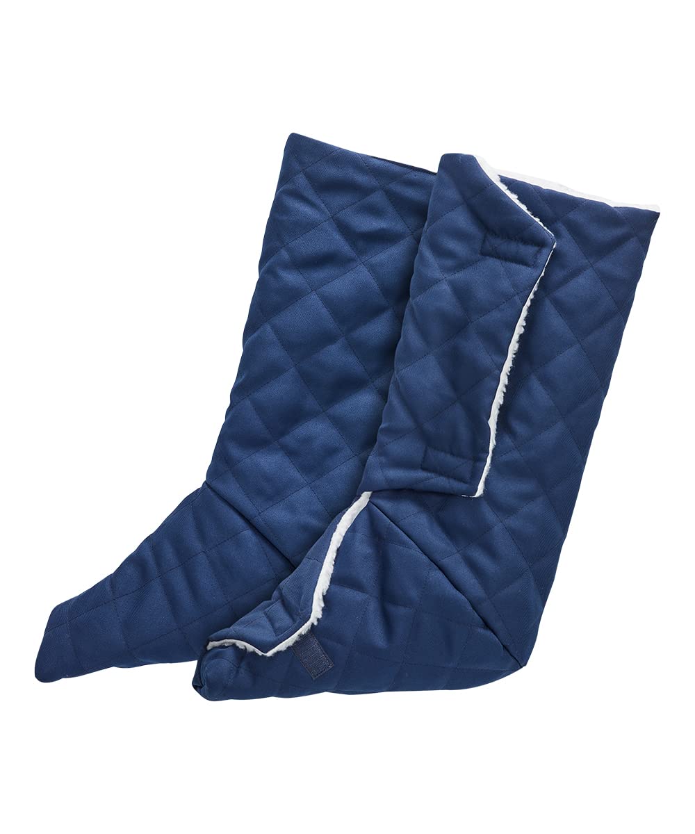 Silvert's Adaptive Clothing & Footwear Deep Wide Adjustable Foot Protectors - Marine Blue OS