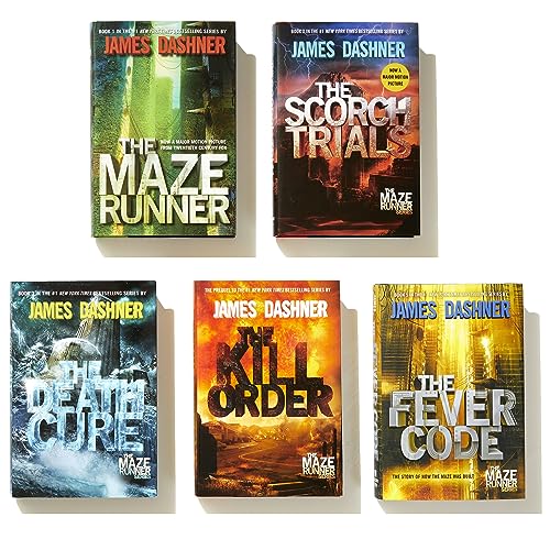 The Maze Runner Series Complete Collection Boxed Set (5-Book)