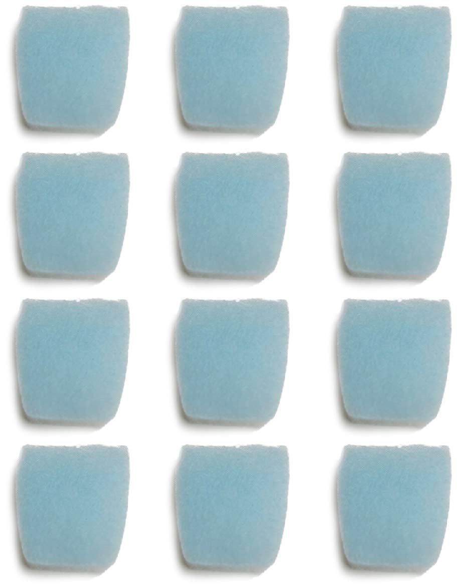 Nispira Fine Blue and White Disposable Air Filters Compatible with ResMed S7 S8 CPAP Machine, 12 Filters