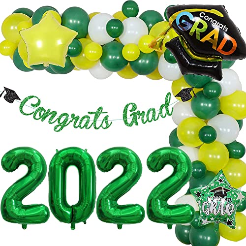 40 Inch Huge Dark Green Numbers 0 Balloons Decorations Birthday Party Supplies Helium Foil Mylar Big Digital 0-9 Summer 2023 Graduation Anniversary Celebrations(Emerald Green 0 balloon)