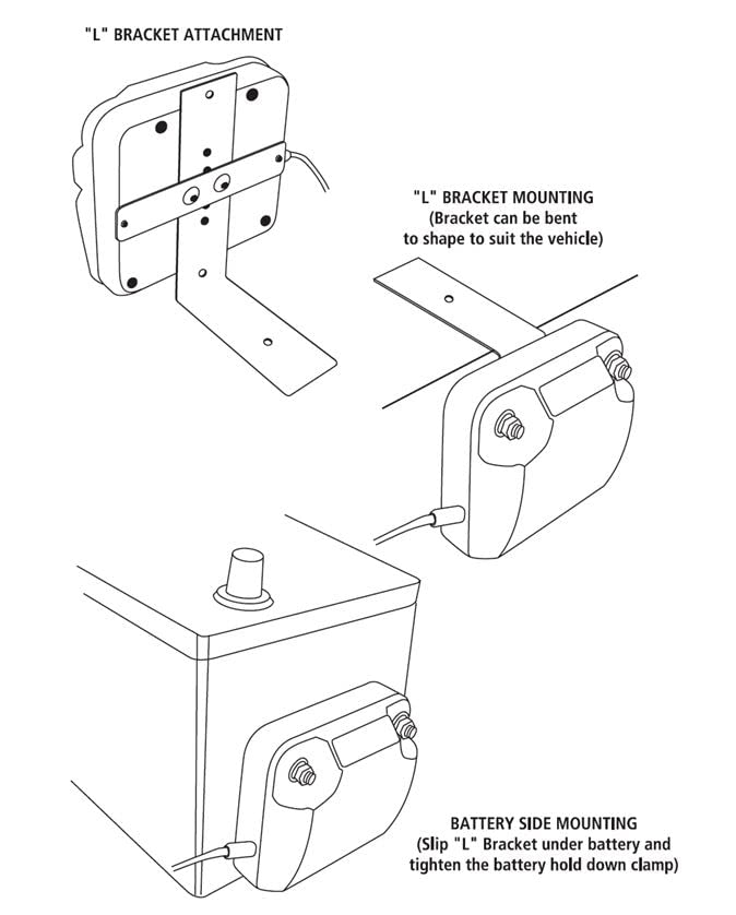 WirthCo 20090 Battery Doctor 75 Amp/100 Amp Battery Isolator , Black