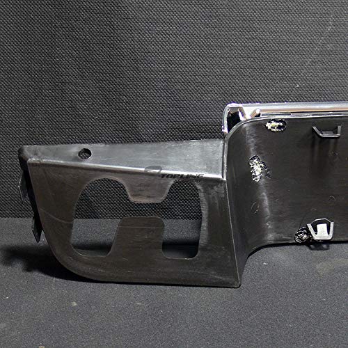 TLAPS 7422440236208 Compatible With 2007-2014 GMC Yukon/XL/Denali Chrome Mesh Front Lower Bumper Grill Grille