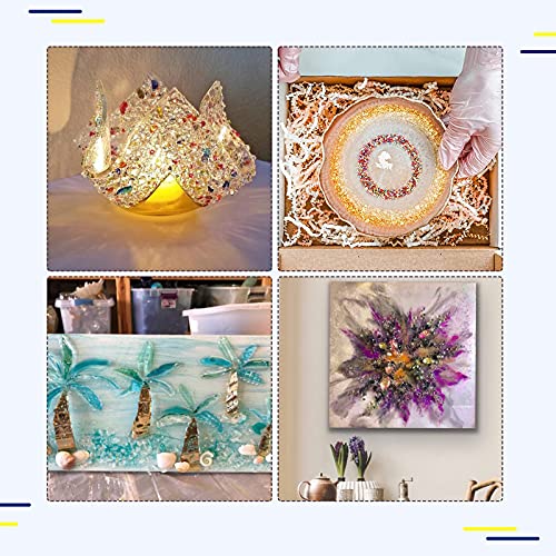 Yholin Crushed Glass Chips, 75g Irregular Metallic Chip Broken Glass Sprinkles Chunky Glitter for Gail Art,Painting,DIY Resin Mold,Phone Case Making,Jewelry Making and Decoration - Golden Brown