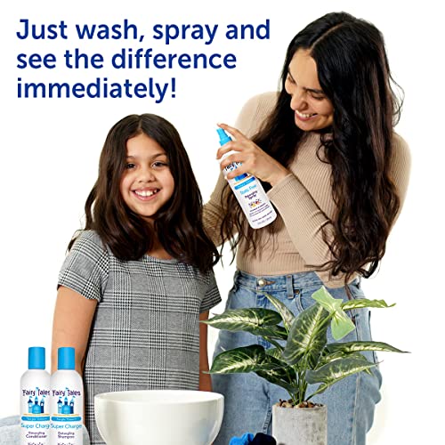 Fairy Tales Tangle Tamer Super Charge - Detangling Conditioner for Kids - Paraben Free, Sulfate Free, Gluten Free, Nut Free- 32 oz (2 Pack)