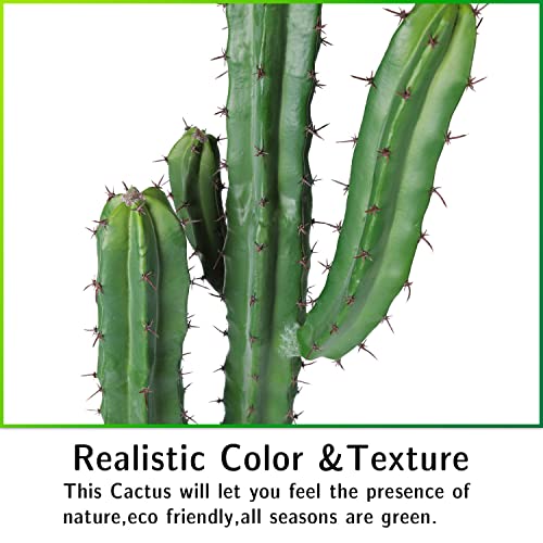 AntHousePlant Artificial Cactus Fake Big Cactus 36 Inch Faux Cacti Plants for Home Garden Office Store Decoration