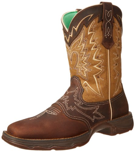 Durango Women's RD4424 Boot,Nicotine/Brown,6 M US