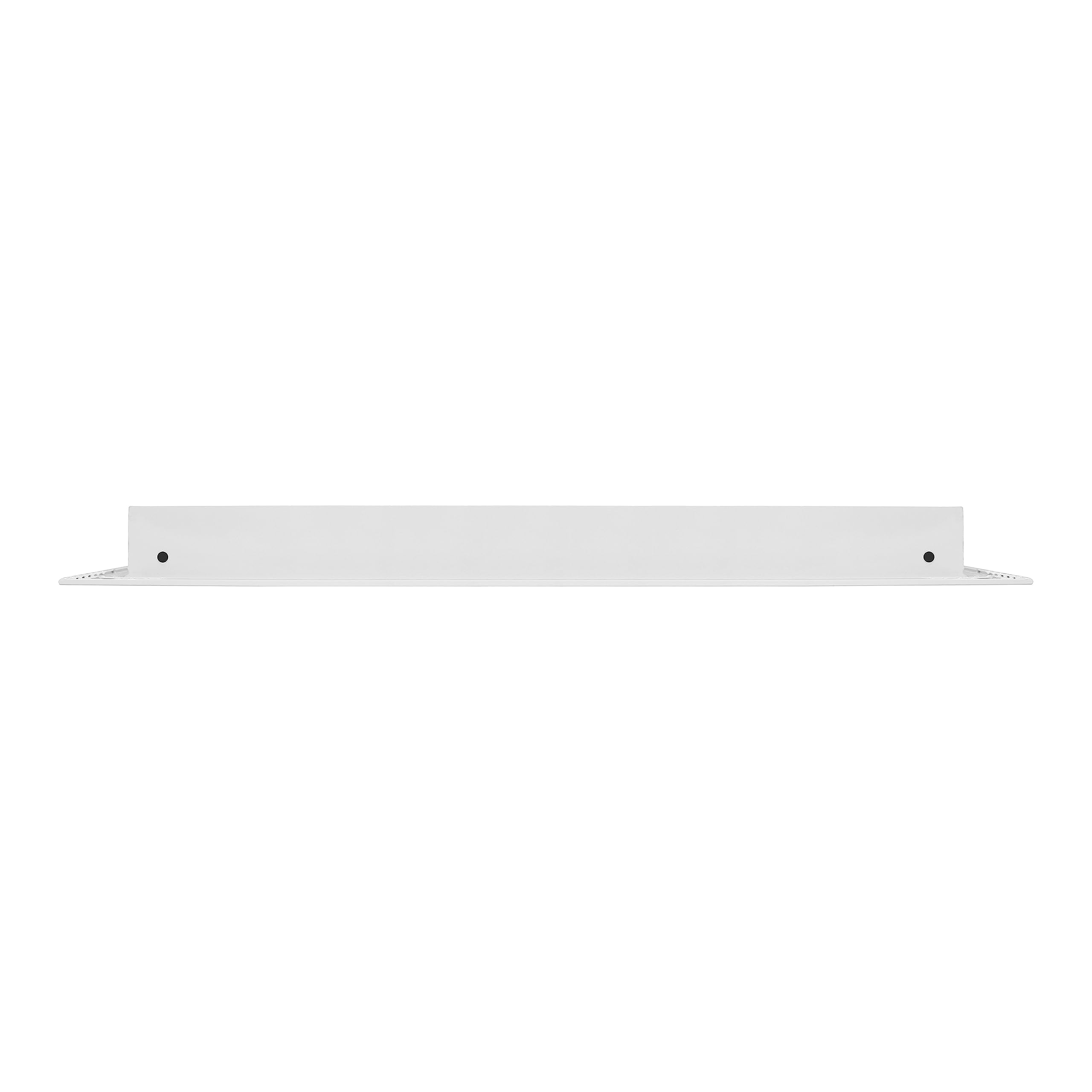 BUILDMART - 20x20 Modern AC Vent Cover - Decorative White Air Vent - Standard Linear Slot Diffuser - Register Grille for Ceiling, Walls & Floors - Texas Buildmart