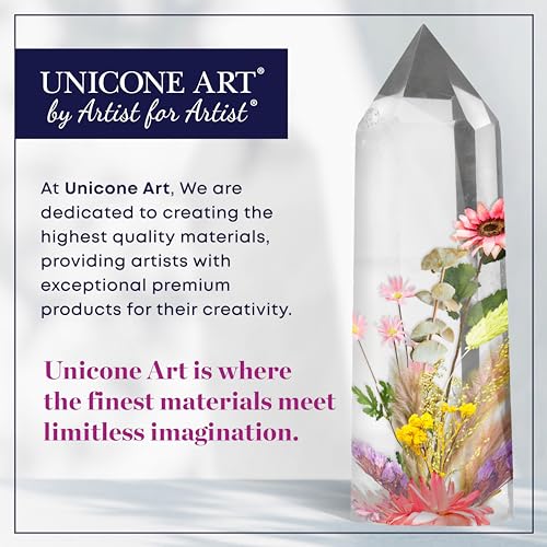 Epoxy Craft Kit 2 Gallon - Non-Toxic, Crystal Clear, Odor-Free, UV Resistant, High Gloss Art Resin - Craft Stunning Creations with Ease (2gal)