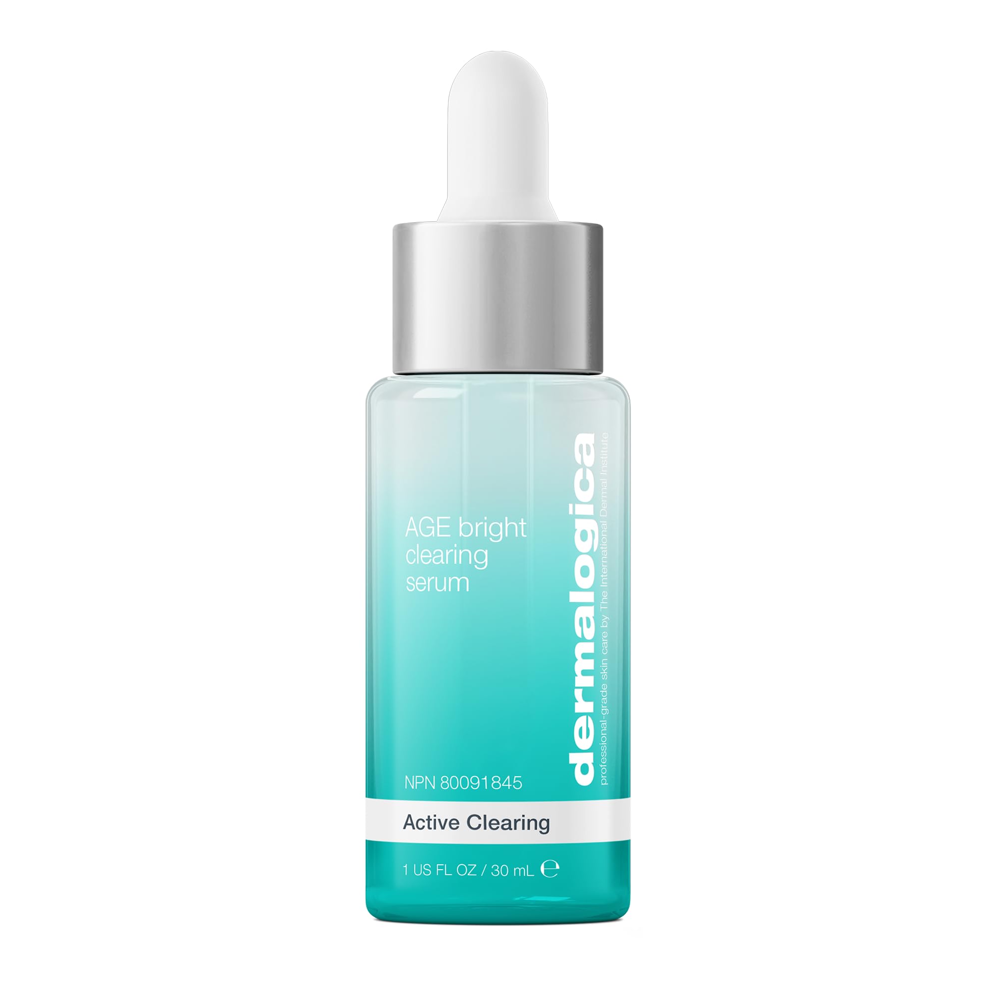 Dermalogica Age Bright Clearing Serum (1 Fl Oz) Anti-Aging Face Serum with Salicylic Acid - Promotes Smoother, Clearer, Brighter, and More Even Skin