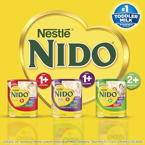Nido NESTLE Kinder 1+ Powdered Milk Beverage 1.76 lb. Canister