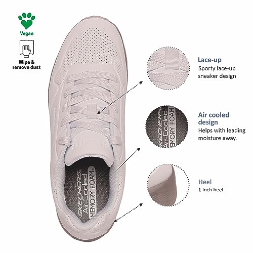 Skechers Boy's Uno Ice Sneaker, Red, 3.5 Big Kid