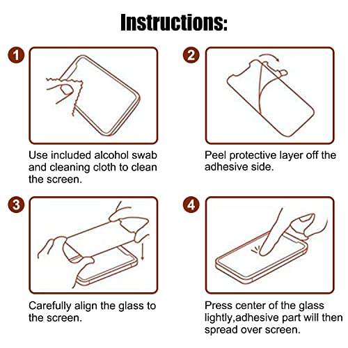 pehael [2+2 Pack iPhone 13 Pro Max Privacy Screen Protector with Camera Lens Protector Full Coverage Anti-Spy Tempered Glass Film 9H Hardness Upgrade Edge Protection Easy Installation Bubble Free