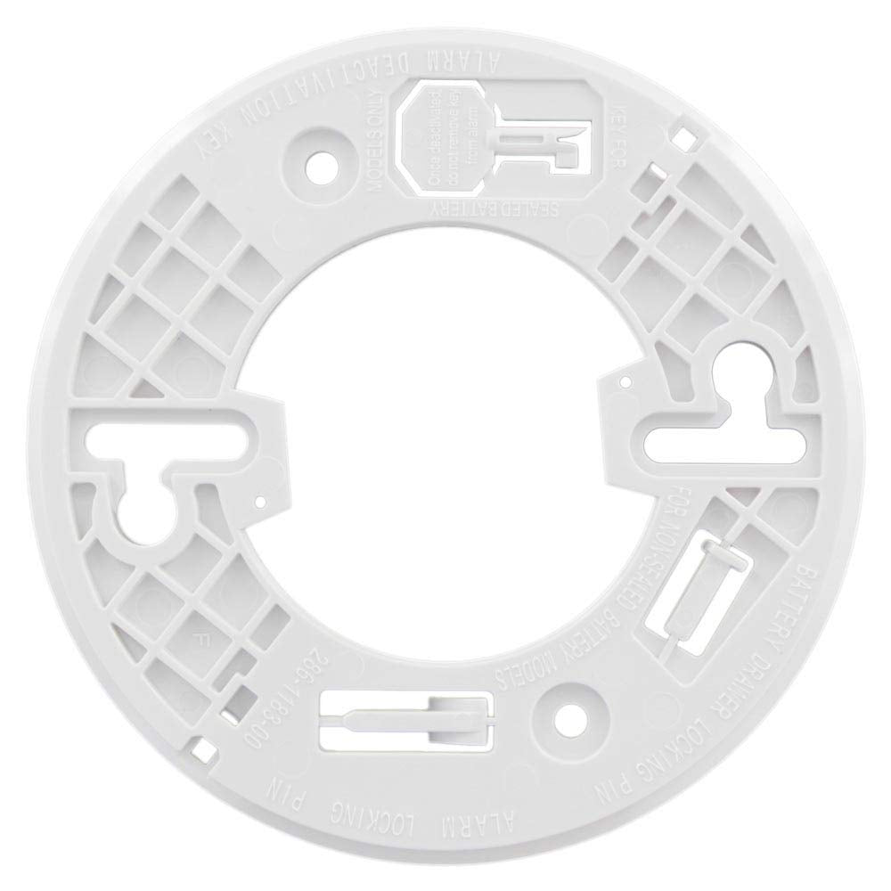 Universal Security Instruments Hardwired Ionization Smoke and Fire Alarm with Battery Backup, Model 5304