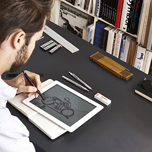 rOtring 800+ Mechanical Pencil and Touchscreen Stylus 0.5 mm Black