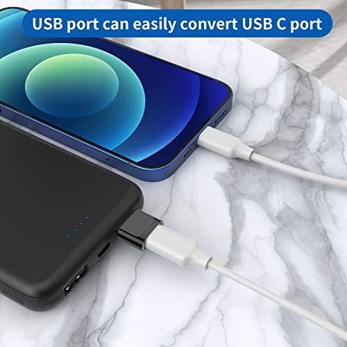 USB C Female to USB Male Adapter (4-Pack),Type C to USB A Charger Adapter for Apple iWatch Watch Series 7 SE,iPhone 11 12 13 14 15 Pro Max,Samsung Galaxy S24 S23 S22 S21 Ultra,Google Pixel,iPad Pro