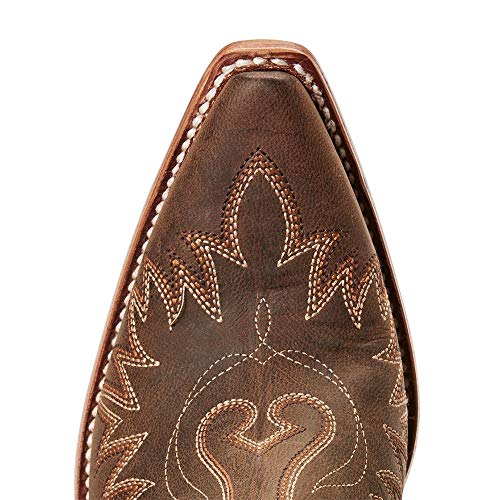 Ariat Womens Dixon Western Boot Spade Black 5.5