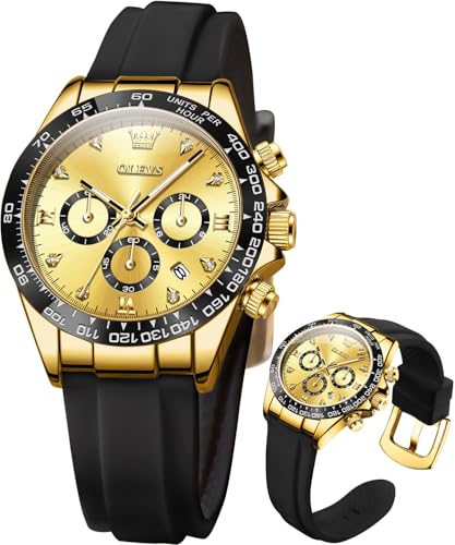 OLEVS Women Watch Fashion Rose Gold Diamond Analog Quartz Female Watches for Women Luxury Dress Ladies Stainless Steel Luminous Waterproof Date Wrist Watch Blue