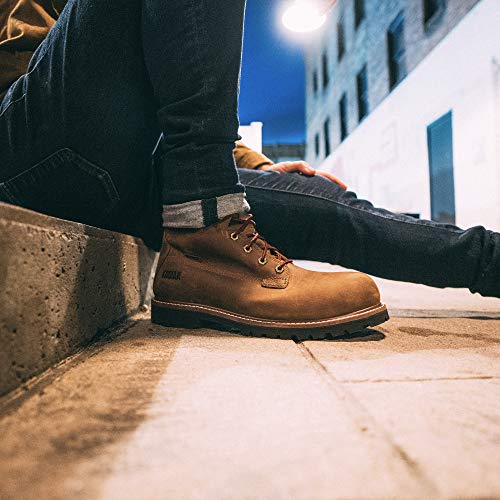 Kodiak Men's 8-Inch McKinney Soft Toe Waterproof Industrial Boot, Brown, 15 Wide