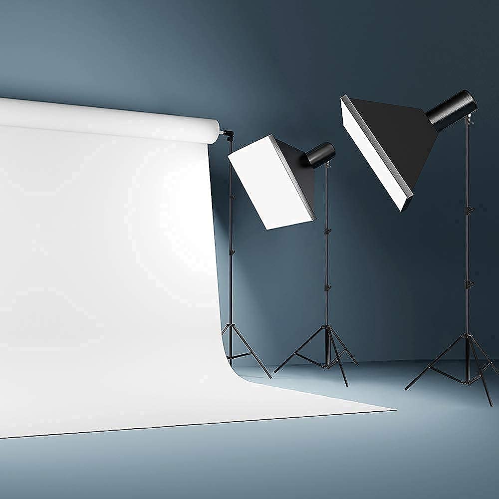 ITOTIN Heavy Duty Light Stand 9.5 Feet/2.8 Meters Adjustable Spring Cushioned Metal Photography Tripod Stand for Photo Studio Speedlight, Ring Light, Photographic Equipments Thickening Flash Stand