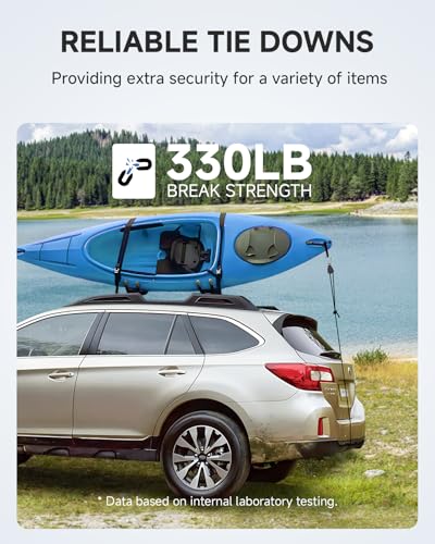 Fondwell 1/8" Adjustable Rope Hangers Ratchet: Plant Pulleys for Hanging Plants Heavy Duty - Tie Down Straps with Pulley System