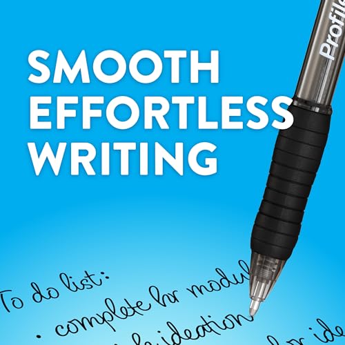 Paper Mate Profile Retractable Ballpoint Pens Bold Point (1.4mm) Black 36 Count