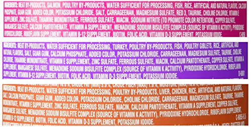 Friskies Wet Cat Food, Friskies Pate, 3-Flavor Variety Pack, 5.5-Ounce Can, Pack of 12